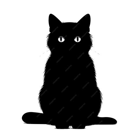 Premium Vector | Black cats silhouettes set for halloween and other cat ...