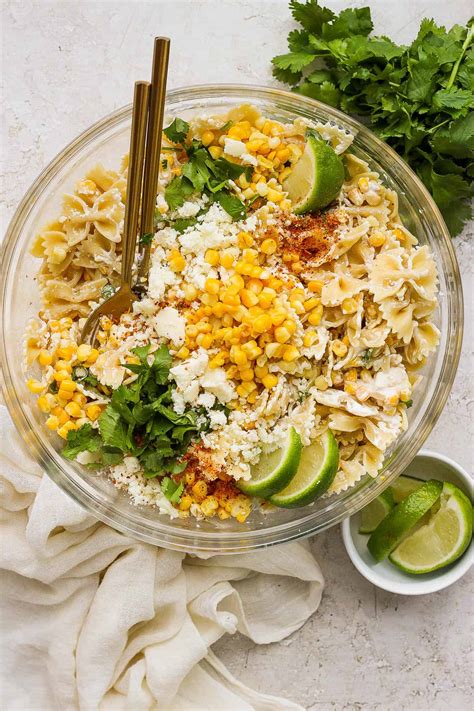 Mexican Street Corn Pasta Salad