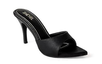 Buy SHEYEL Pointed Toe Stilettos | 3.5-Inch Pencil Heels | Elegant ...