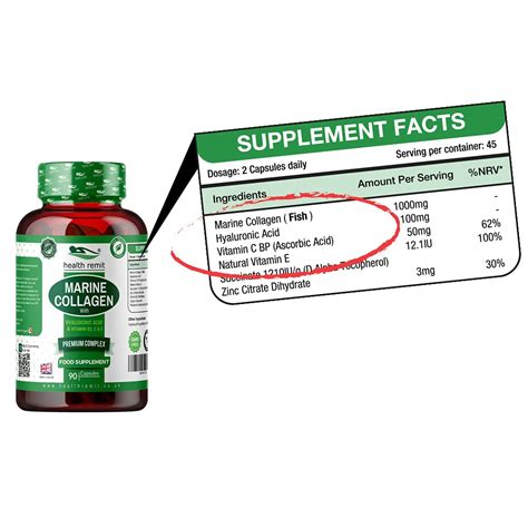 Buy Marine Collagen Complex 1000mg | Hydrolysed Type 1 Enriched with ...