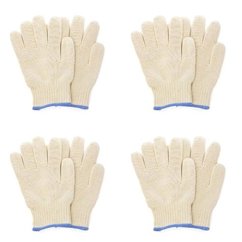 4Pairs Heat Proof Oven Gloves for Grilling and Baking, Comfortable ...