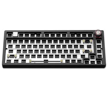 LEOBOG Hi75 Wired Aluminum DIY Kit Mechanical Keyboard Hot-Swap RGB Kit ...