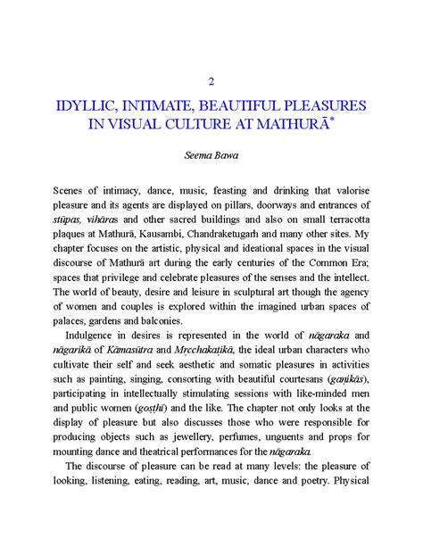 Seema Bawa - Locating Pleasure in Indian History: Visual Culture ...