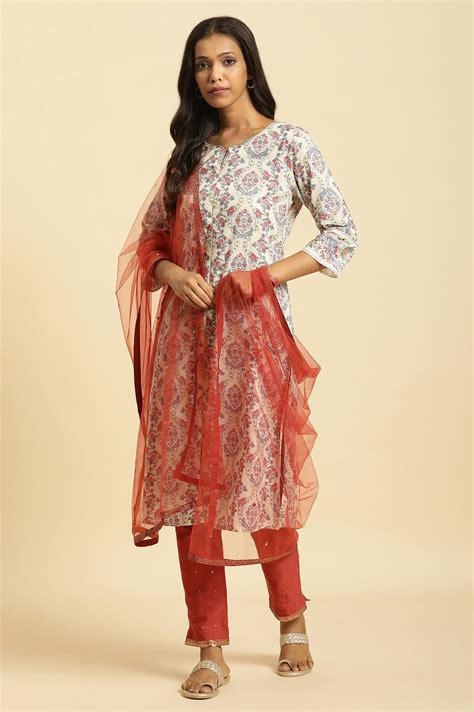 Buy Dupatta FolkSong for woman Online in India | W for woman