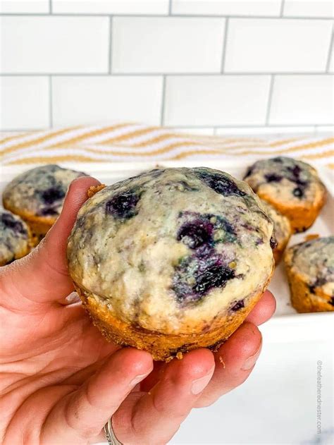jumbo lemon blueberry muffins