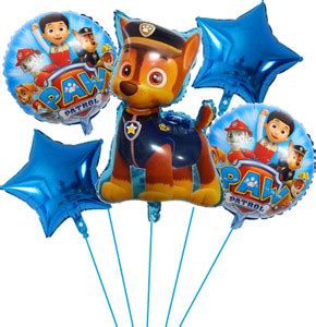 Flipkart.com | Attache Printed 5 Pcs Paw Patrol Brown Theme Foil ...