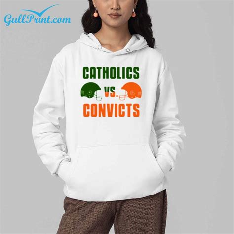 Catholics vs Convicts Shirt - gullprint.com