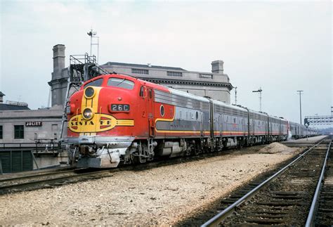 R. R. Wallin photo, Rodney Peterson collection. Santa Fe F3A-26C is ...