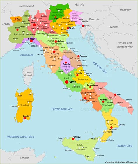 Italy Maps | Maps of Italy