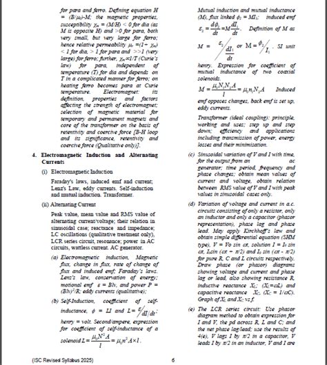 Image result for Physics Class 12 ISC Syllabus