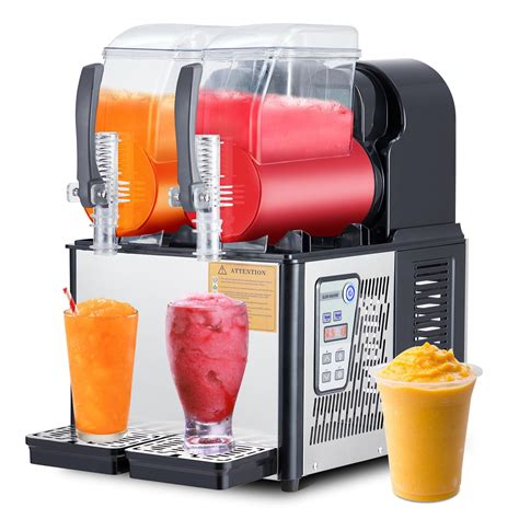Huisuilinss Commercial Slushy Machine,Frozen Drink Margarita Machine ...