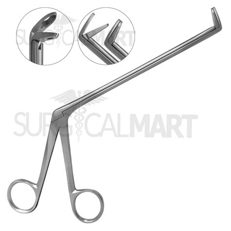 3 Weil-Blakesley Nasal Forceps 4x12mm Bite Str+Angld 45° & 90°