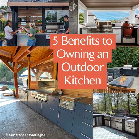 5 Benefits of Owning an Outdoor Kitchen – Fireplaces by Cameron