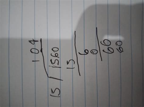 GUYS HOW TO COMPUTE 15 DIVIDED BY 1560 AND 375 DIVIDED BY 25 MY BRAIN ...