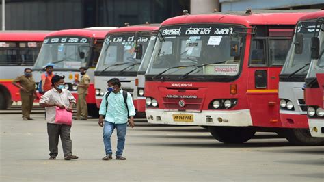Bengaluru Bus Strike Today: KSRTC, BMTC Services Hit in Karnataka; Are ...