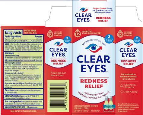 How Many Drops Of Clear Eyes at Michael Dittmer blog