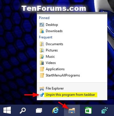 How to Pin Program to Taskbar 的图像结果