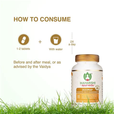 Dizomap Tablet for Constipation Relief | Herbal Digestive Support