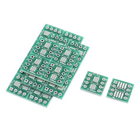 Uxcell 10PCS SOP 24PIN 1.27MM/SSOP 24PIN 0.65MM To DIP Adapter PCB