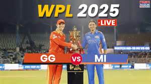 MI vs GG Live Score Women's Premier League 2025 Scoreboard Streaming ...