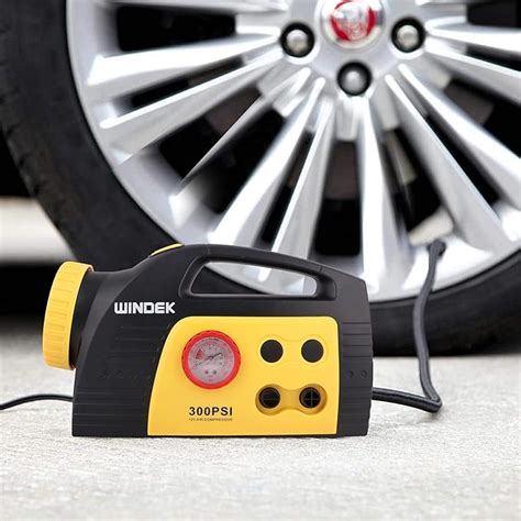 Windek RCP_C25B_1901 Analog Preset Tyre Inflator for Cars, Bikes, Foot ...