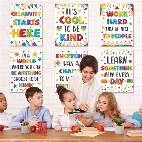 gisgfim 12pcs Classroom Motivational Poster Colorful Australia | Ubuy