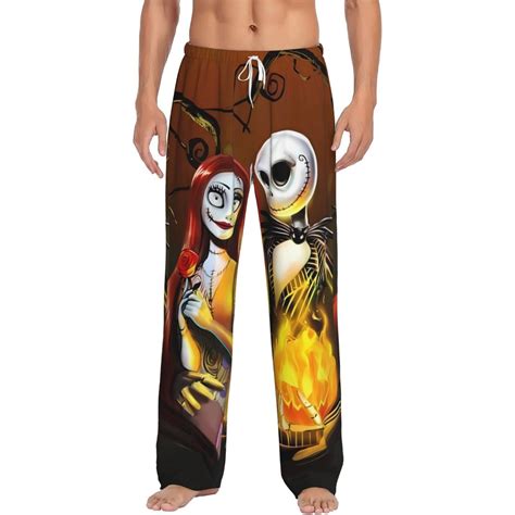 Gokiu The Nightmare Before Christmas Mens Pajama Lounge Pants ...