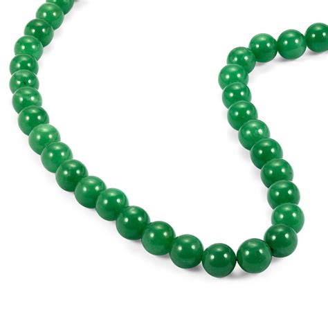 Green Aventurine 24" Necklace | 10mm Round | Energy Healing