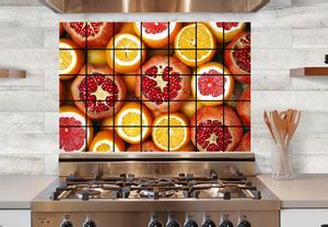 Decor studio 60 cm Fresh Pomegranate kitchan waterproofe wallpaper ...