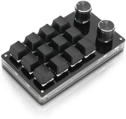 12 Keys Programmable Keyboard,Multifunctional USB Mechanical Gaming ...