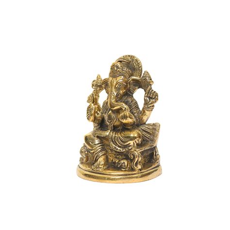 GANESHA SITTING ON BASE – Ragaarts