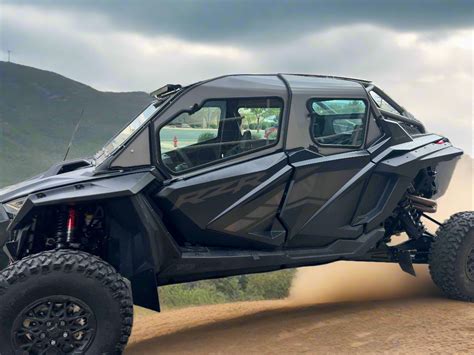 POLARIS RZR PRO R 4-SEAT Cab Enclosure "THE VAULT" Upper Side Doors & | Dirt Warrior Accessories