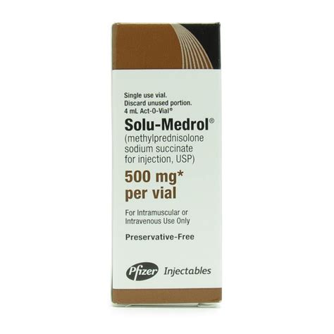 Solu-Medrol® Methylprednisolone Injection | McGuff
