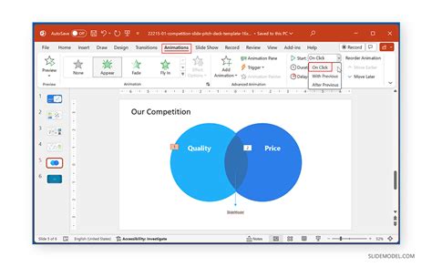 Image result for Text On Click PowerPoint