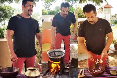 Salman Khan Turns Chef With His ‘Mikchar’ Dish