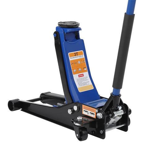 Accreate 3 Ton Low Profile Floor Jack, 6600 Lbs Steel and Aluminum ...