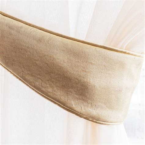 Curtain Tie Backs | Fabric Curtain Tiebacks | Curtain Holdbacks ...