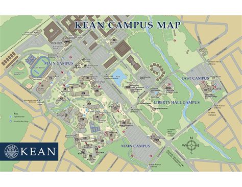 Kean University - Campus Map