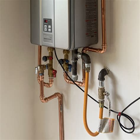 Tankless Water Heater Install
