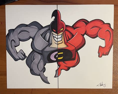 Crimson / Nega Chin by GardnerT012 on DeviantArt