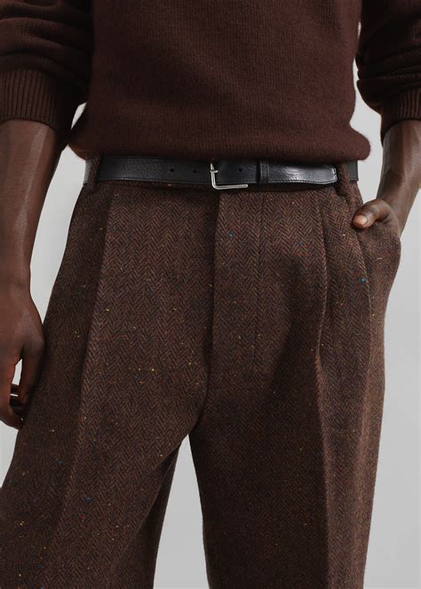 Beo Wool Suit Pants - Brown in 2025 | Vintage brown suit, Designer ...