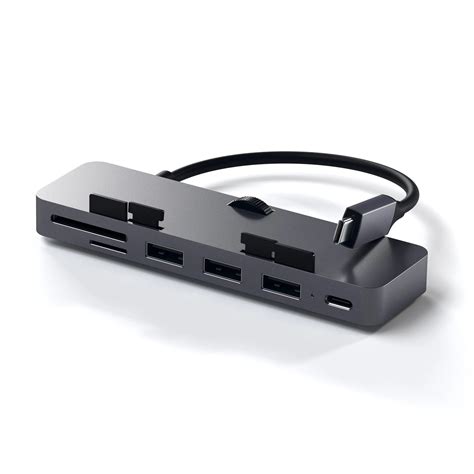 Satechi Aluminum USB Type-C Clamp Hub Pro for Select Apple iMac, Space ...