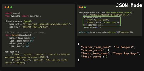 Image result for Web in JSON Mode
