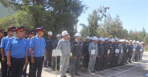 “SHGKM” MCHJ sexlarida tuzilgan “Ko‘ngilli yong‘in o'chirish drujina” a ...