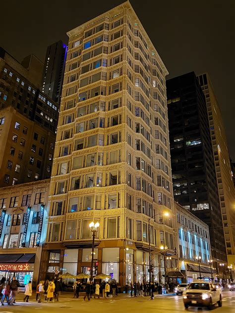 The Reliance Building, completed 1895, is one of the World's first ...