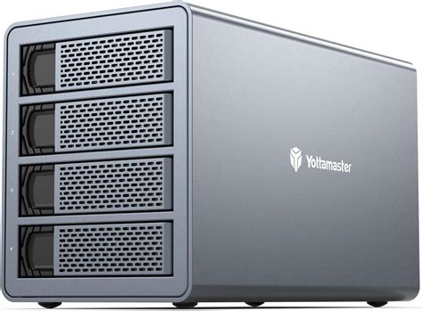 4 Bay Hard Drive Enclosure,Yottamaster Aluminum India | Ubuy