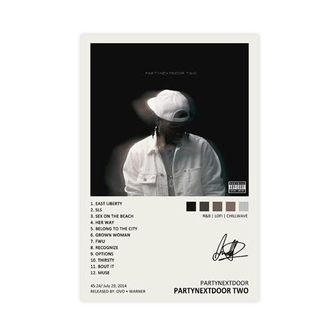 Partynextdoor Two Album Cover Seing PARTYNEXTDOOR‘s Album Cover The