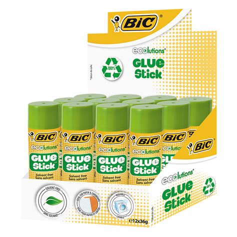 BOX 12: BIC ECOLUTIONS GLUE STICK 36G