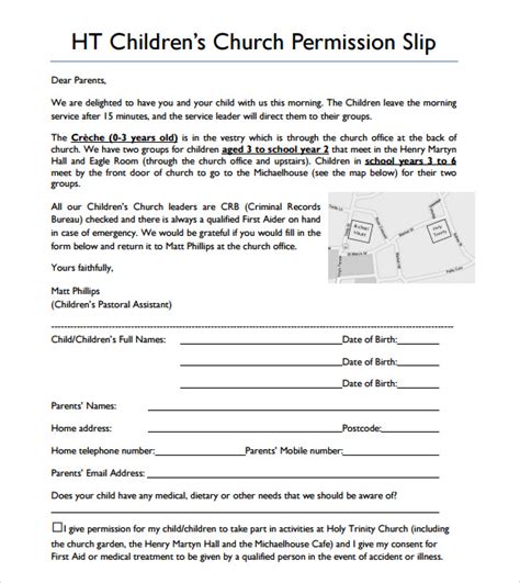 FREE 7+ Slip Samples in PDF | MS Word