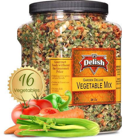 Amazon.com: Garden Deluxe Vegetable Soup Mix by It’s Delish, 24 OZ ...